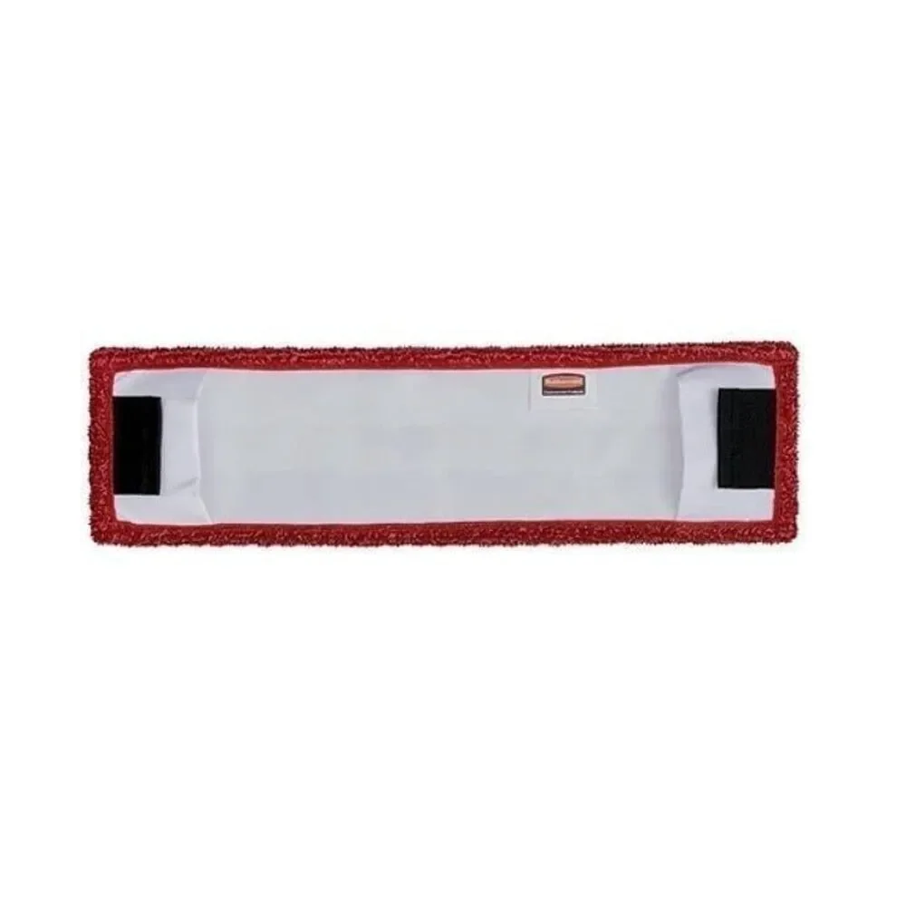 Rubbermaid Commercial ADAPTABLE FLAT MOP MICROFIBER PAD RED 2132423 (1)test used